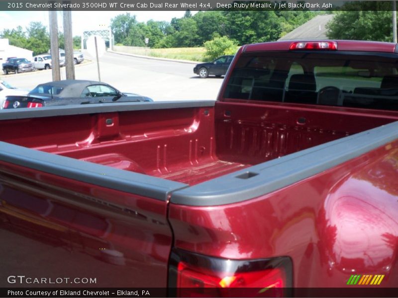 Deep Ruby Metallic / Jet Black/Dark Ash 2015 Chevrolet Silverado 3500HD WT Crew Cab Dual Rear Wheel 4x4