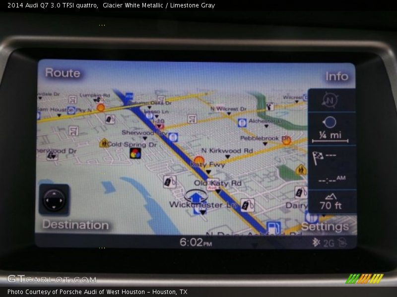Navigation of 2014 Q7 3.0 TFSI quattro
