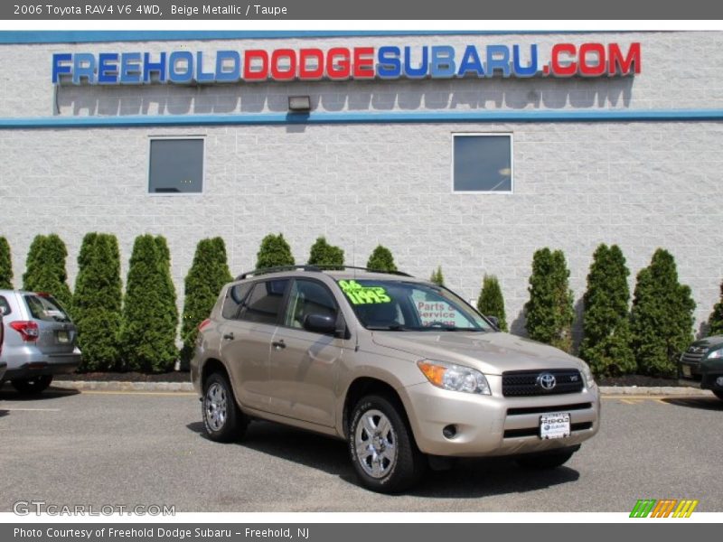 Beige Metallic / Taupe 2006 Toyota RAV4 V6 4WD