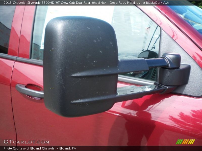 Deep Ruby Metallic / Jet Black/Dark Ash 2015 Chevrolet Silverado 3500HD WT Crew Cab Dual Rear Wheel 4x4