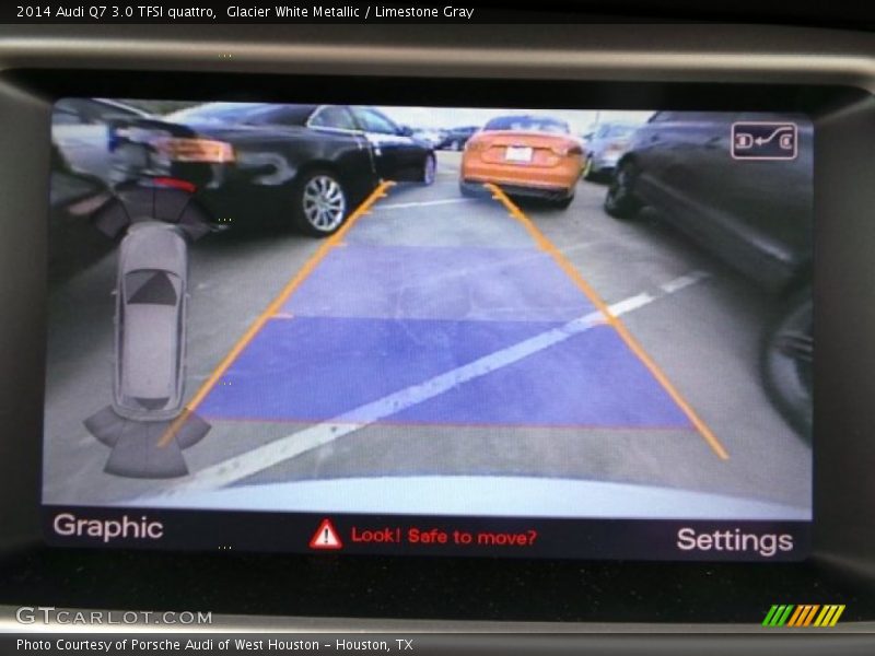 Glacier White Metallic / Limestone Gray 2014 Audi Q7 3.0 TFSI quattro