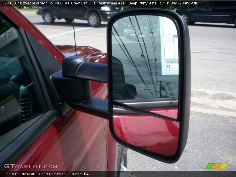 Deep Ruby Metallic / Jet Black/Dark Ash 2015 Chevrolet Silverado 3500HD WT Crew Cab Dual Rear Wheel 4x4