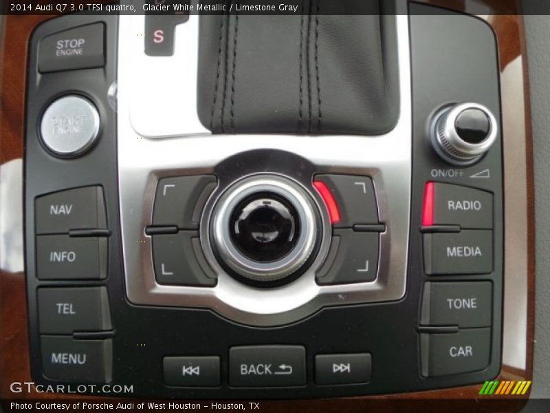 Controls of 2014 Q7 3.0 TFSI quattro