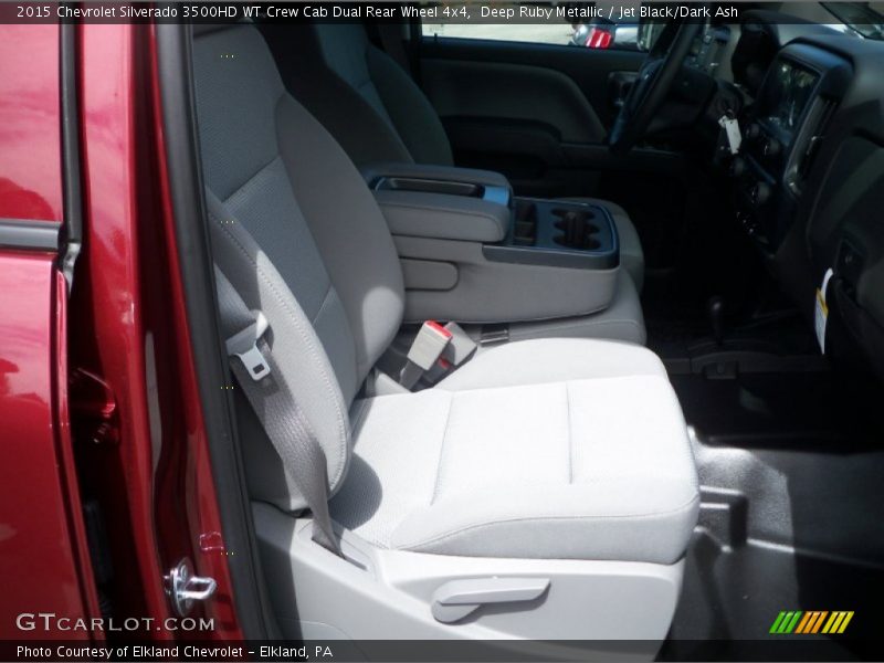 Deep Ruby Metallic / Jet Black/Dark Ash 2015 Chevrolet Silverado 3500HD WT Crew Cab Dual Rear Wheel 4x4
