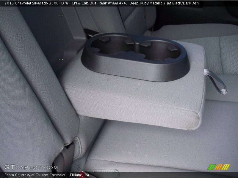 Deep Ruby Metallic / Jet Black/Dark Ash 2015 Chevrolet Silverado 3500HD WT Crew Cab Dual Rear Wheel 4x4