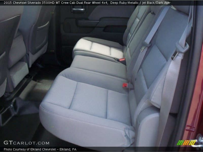 Deep Ruby Metallic / Jet Black/Dark Ash 2015 Chevrolet Silverado 3500HD WT Crew Cab Dual Rear Wheel 4x4