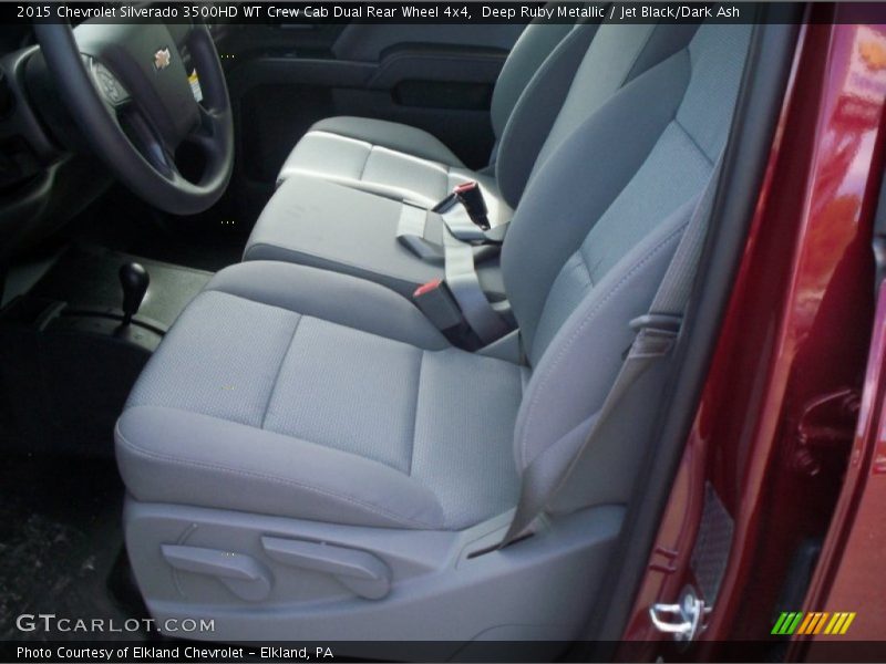 Deep Ruby Metallic / Jet Black/Dark Ash 2015 Chevrolet Silverado 3500HD WT Crew Cab Dual Rear Wheel 4x4