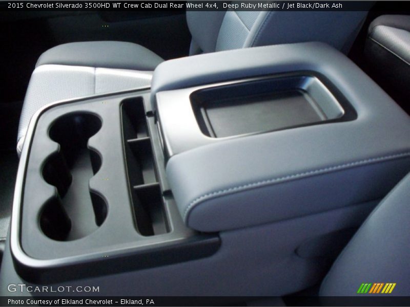 Deep Ruby Metallic / Jet Black/Dark Ash 2015 Chevrolet Silverado 3500HD WT Crew Cab Dual Rear Wheel 4x4