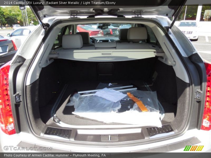 Radiant Silver Metallic / Light Titanium/Ebony 2014 Cadillac SRX Luxury