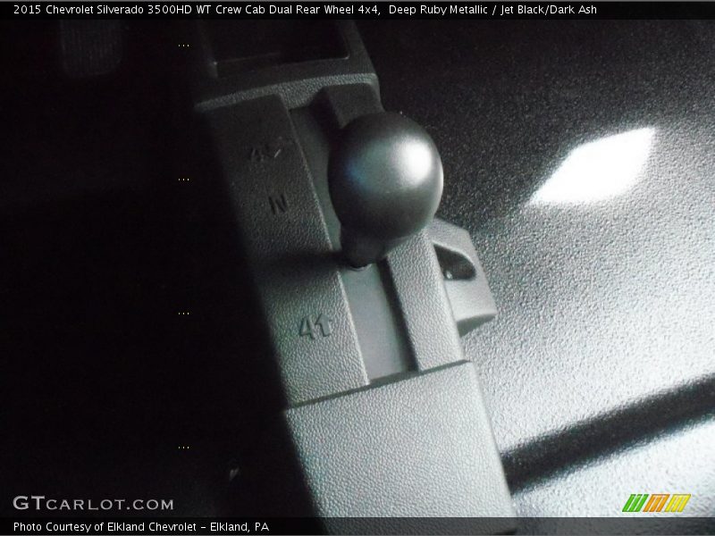 Deep Ruby Metallic / Jet Black/Dark Ash 2015 Chevrolet Silverado 3500HD WT Crew Cab Dual Rear Wheel 4x4