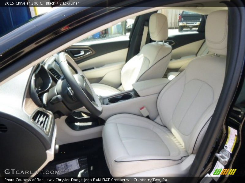 Front Seat of 2015 200 C