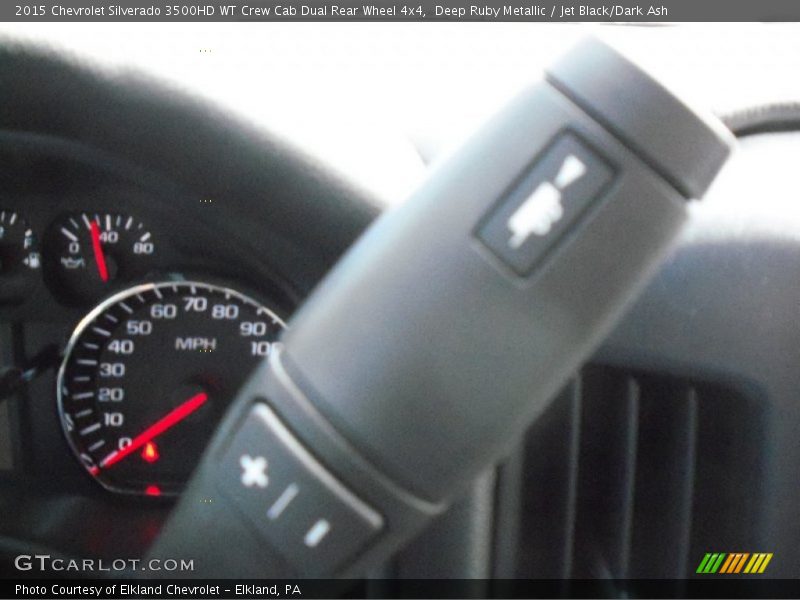 Deep Ruby Metallic / Jet Black/Dark Ash 2015 Chevrolet Silverado 3500HD WT Crew Cab Dual Rear Wheel 4x4