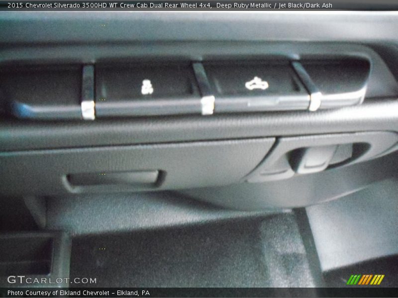 Deep Ruby Metallic / Jet Black/Dark Ash 2015 Chevrolet Silverado 3500HD WT Crew Cab Dual Rear Wheel 4x4