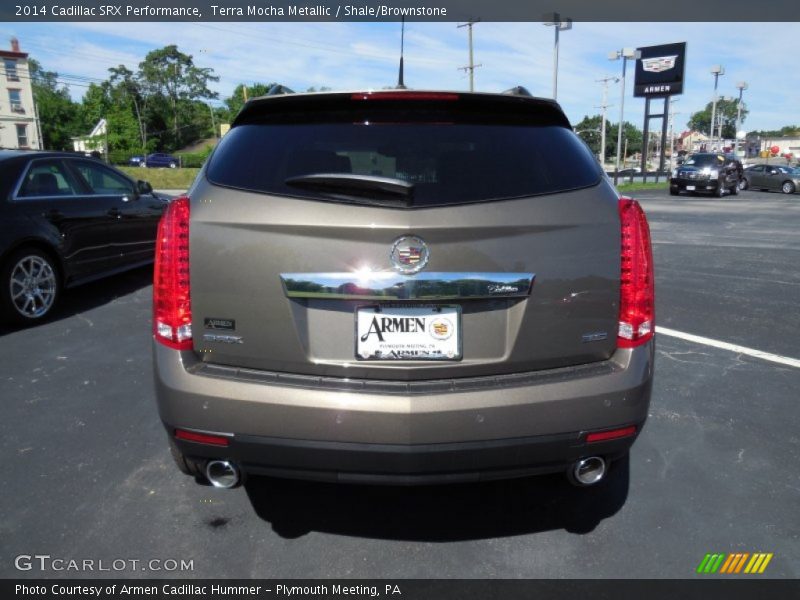 Terra Mocha Metallic / Shale/Brownstone 2014 Cadillac SRX Performance