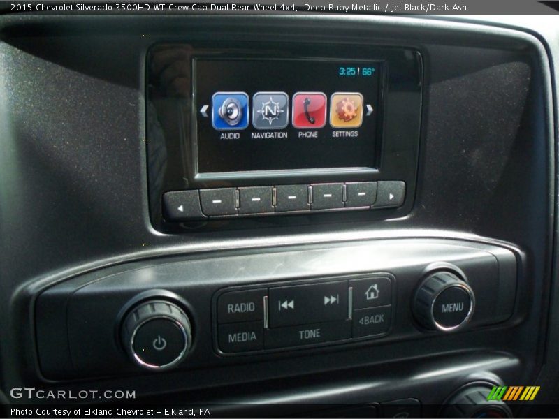 Deep Ruby Metallic / Jet Black/Dark Ash 2015 Chevrolet Silverado 3500HD WT Crew Cab Dual Rear Wheel 4x4