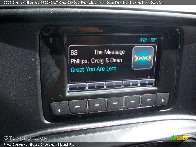 Deep Ruby Metallic / Jet Black/Dark Ash 2015 Chevrolet Silverado 3500HD WT Crew Cab Dual Rear Wheel 4x4