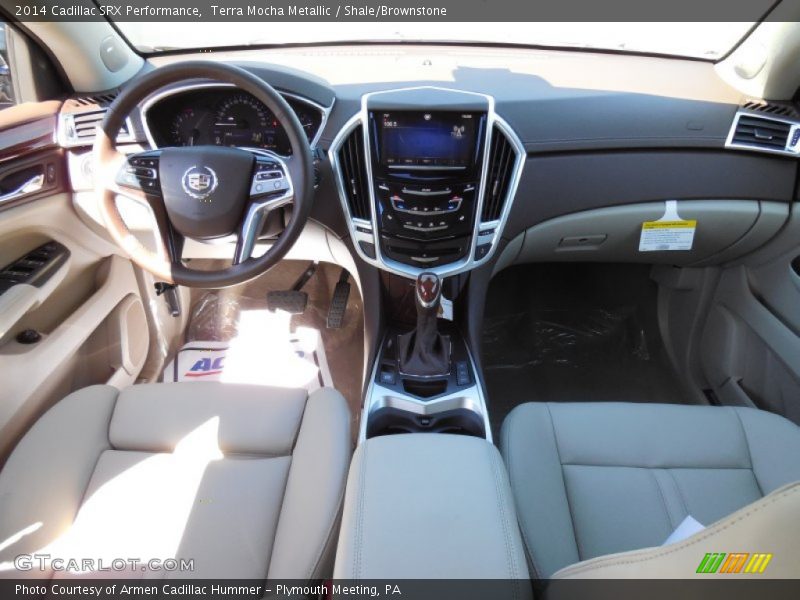 Terra Mocha Metallic / Shale/Brownstone 2014 Cadillac SRX Performance