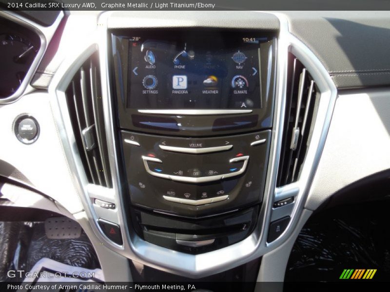 Graphite Metallic / Light Titanium/Ebony 2014 Cadillac SRX Luxury AWD