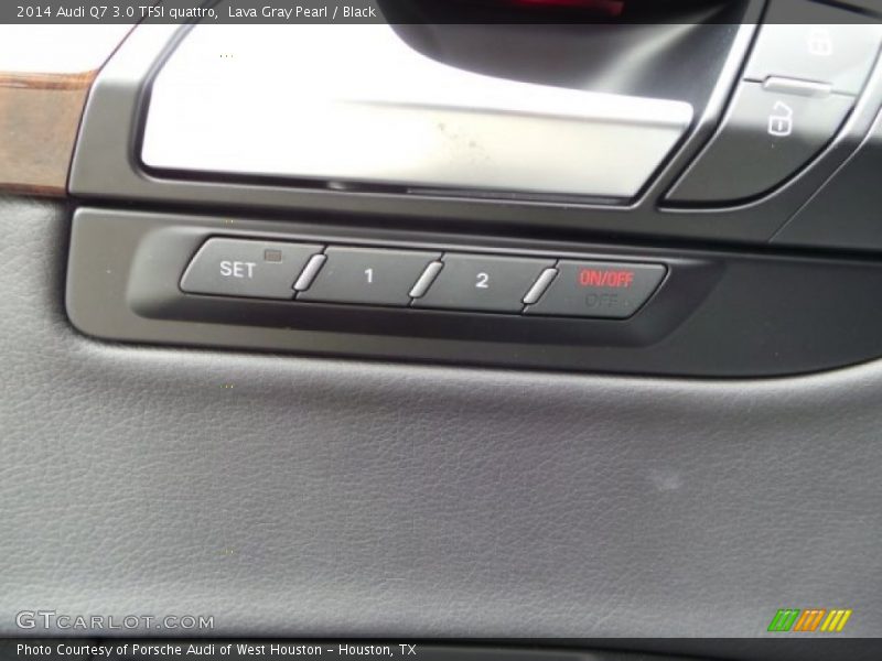Lava Gray Pearl / Black 2014 Audi Q7 3.0 TFSI quattro