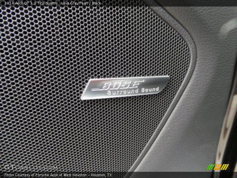 Lava Gray Pearl / Black 2014 Audi Q7 3.0 TFSI quattro