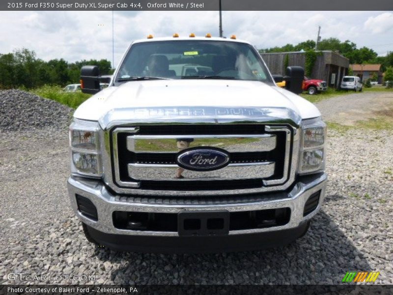 Oxford White / Steel 2015 Ford F350 Super Duty XL Super Cab 4x4
