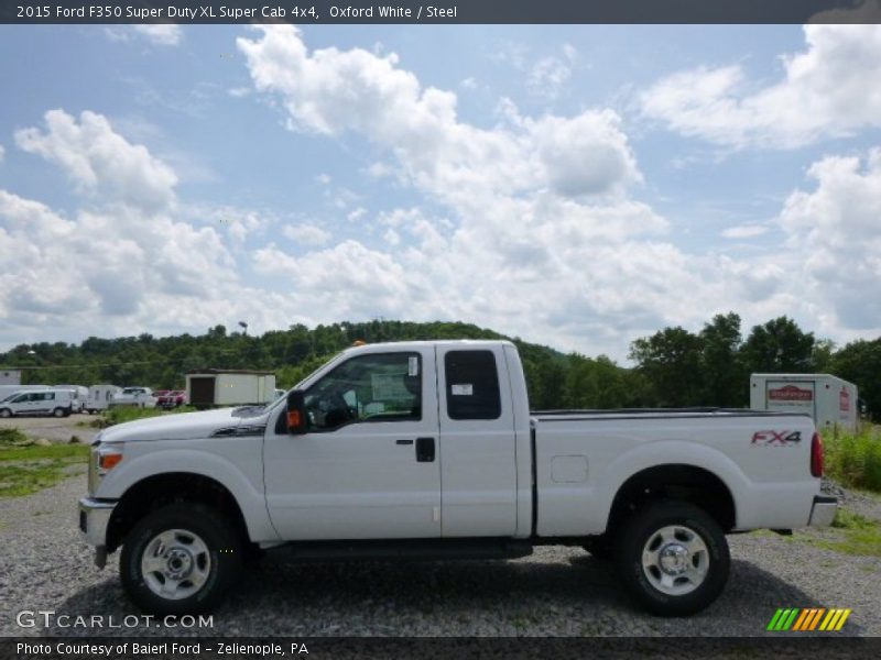 Oxford White / Steel 2015 Ford F350 Super Duty XL Super Cab 4x4