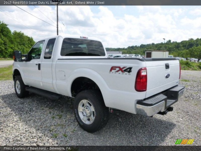 Oxford White / Steel 2015 Ford F350 Super Duty XL Super Cab 4x4
