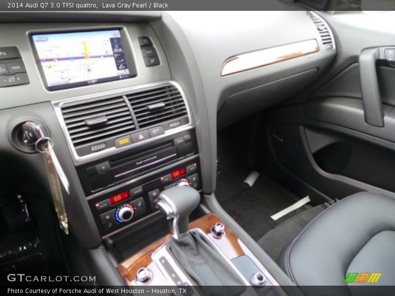 Lava Gray Pearl / Black 2014 Audi Q7 3.0 TFSI quattro