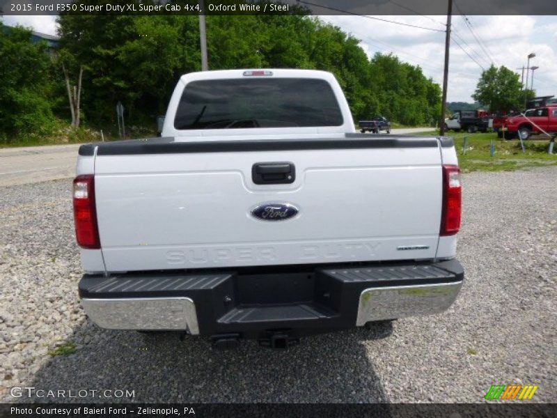 Oxford White / Steel 2015 Ford F350 Super Duty XL Super Cab 4x4