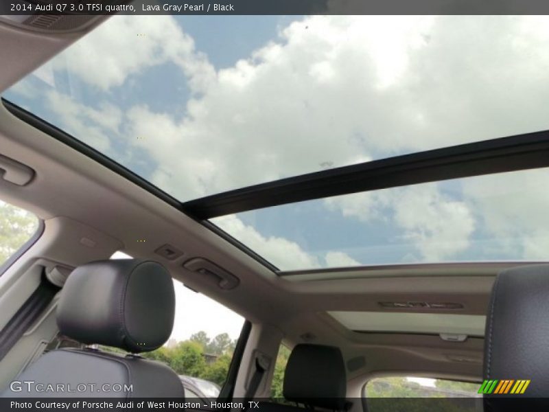 Lava Gray Pearl / Black 2014 Audi Q7 3.0 TFSI quattro