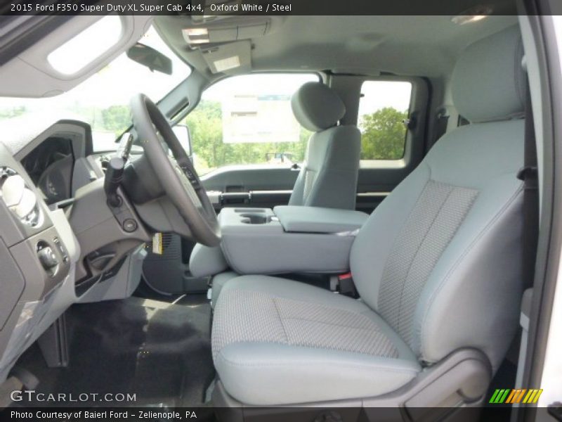 Front Seat of 2015 F350 Super Duty XL Super Cab 4x4