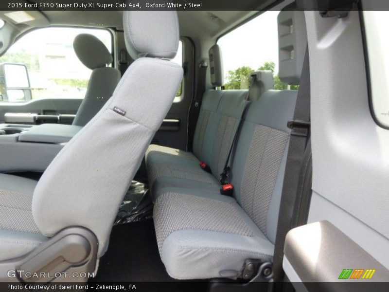 Rear Seat of 2015 F350 Super Duty XL Super Cab 4x4