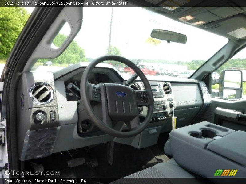 Oxford White / Steel 2015 Ford F350 Super Duty XL Super Cab 4x4