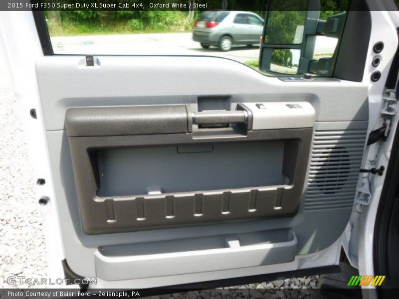 Oxford White / Steel 2015 Ford F350 Super Duty XL Super Cab 4x4