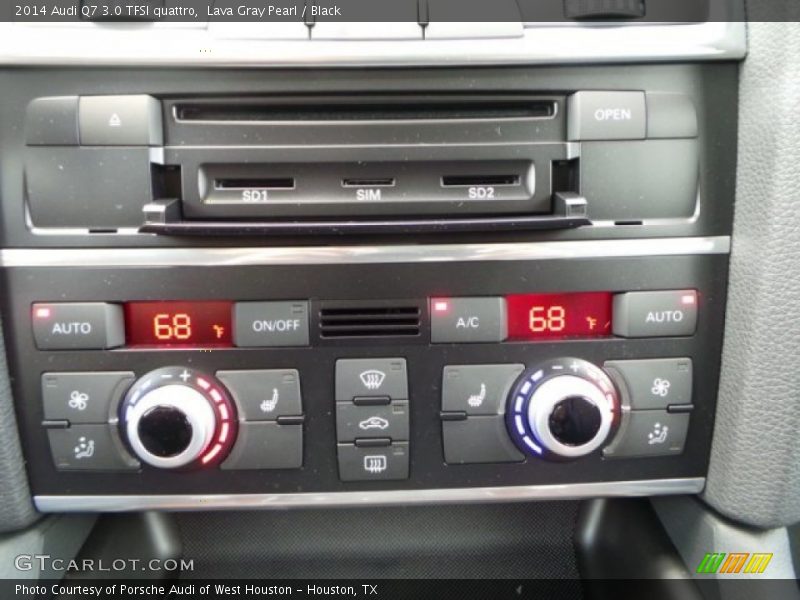 Lava Gray Pearl / Black 2014 Audi Q7 3.0 TFSI quattro