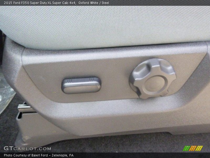 Oxford White / Steel 2015 Ford F350 Super Duty XL Super Cab 4x4