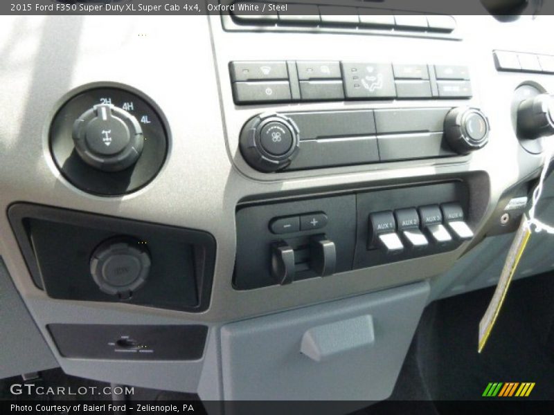 Oxford White / Steel 2015 Ford F350 Super Duty XL Super Cab 4x4