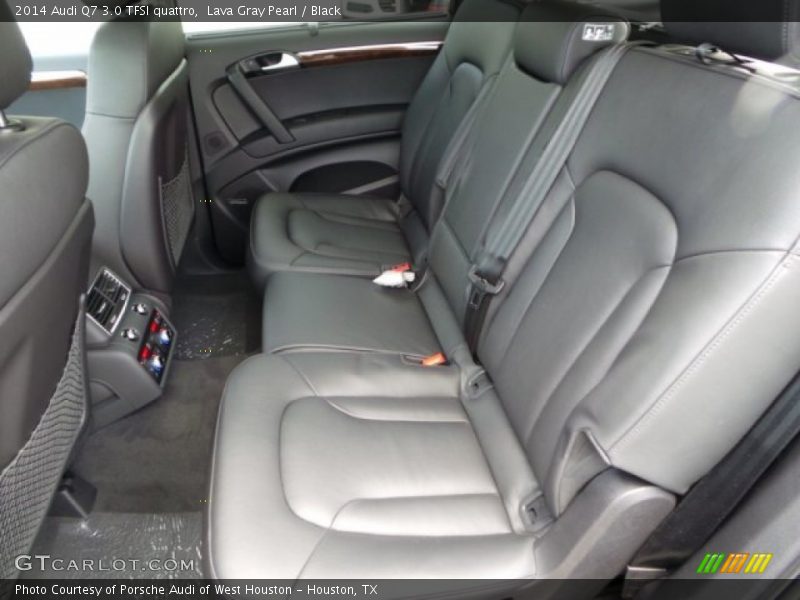Lava Gray Pearl / Black 2014 Audi Q7 3.0 TFSI quattro