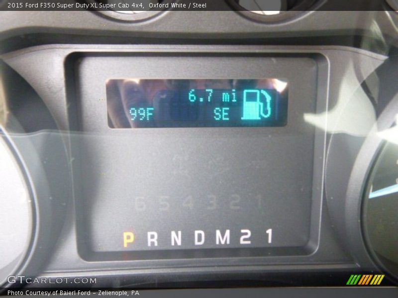 Oxford White / Steel 2015 Ford F350 Super Duty XL Super Cab 4x4