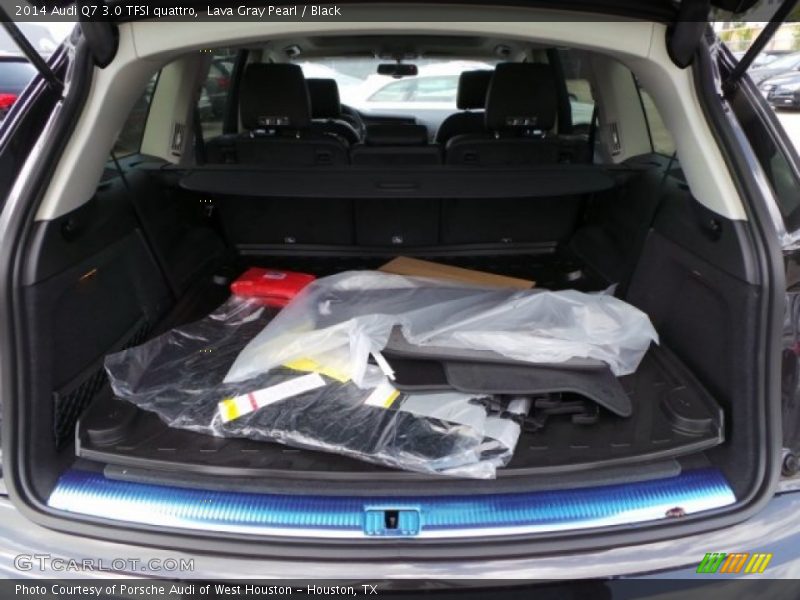 Lava Gray Pearl / Black 2014 Audi Q7 3.0 TFSI quattro