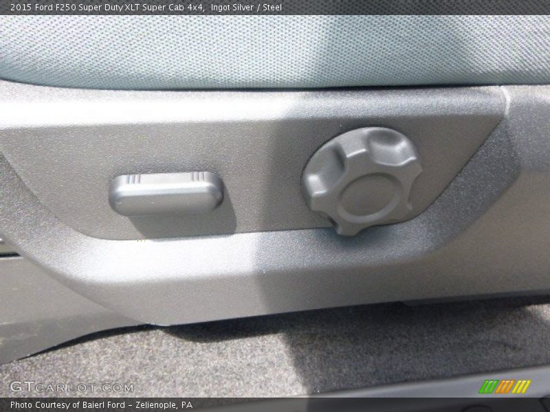 Ingot Silver / Steel 2015 Ford F250 Super Duty XLT Super Cab 4x4