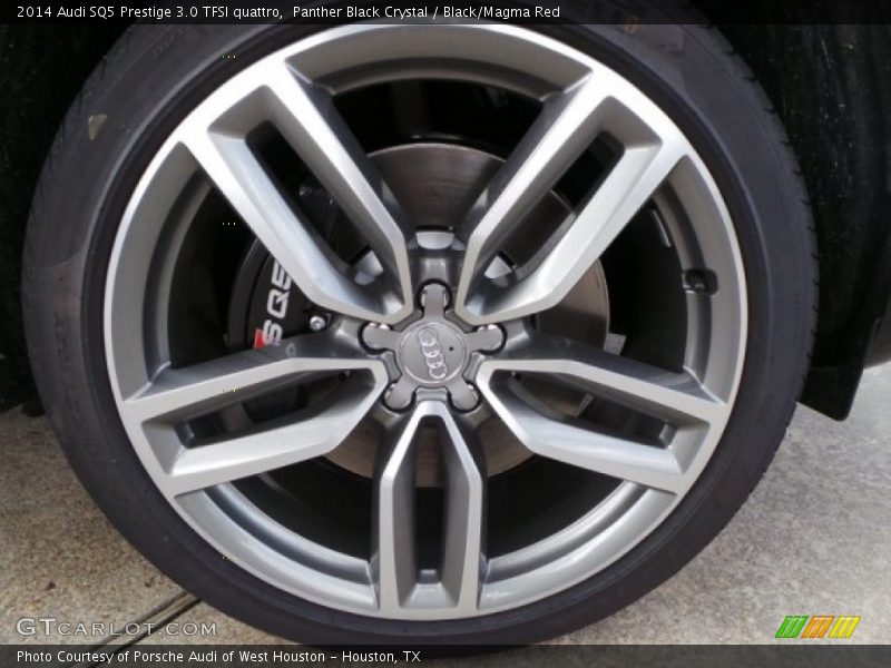 Panther Black Crystal / Black/Magma Red 2014 Audi SQ5 Prestige 3.0 TFSI quattro