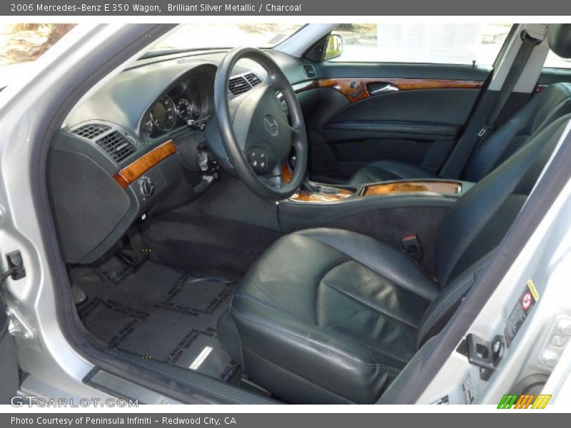  2006 E 350 Wagon Charcoal Interior