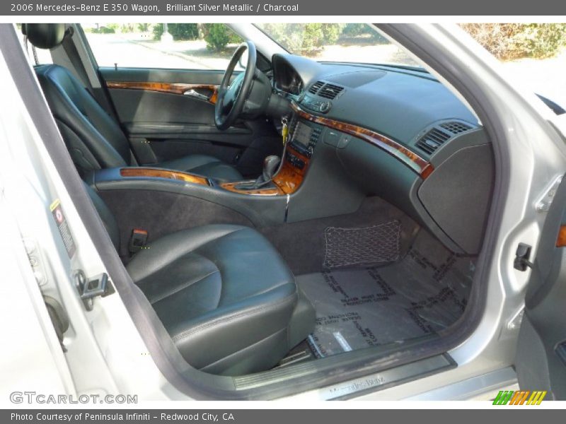 Brilliant Silver Metallic / Charcoal 2006 Mercedes-Benz E 350 Wagon