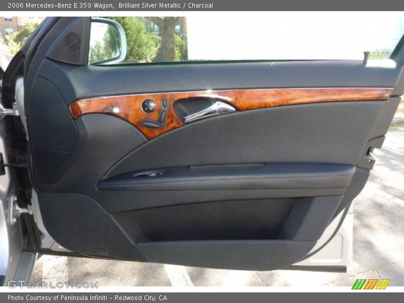Brilliant Silver Metallic / Charcoal 2006 Mercedes-Benz E 350 Wagon
