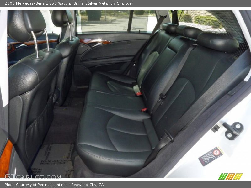 Brilliant Silver Metallic / Charcoal 2006 Mercedes-Benz E 350 Wagon