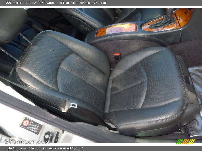 Brilliant Silver Metallic / Charcoal 2006 Mercedes-Benz E 350 Wagon