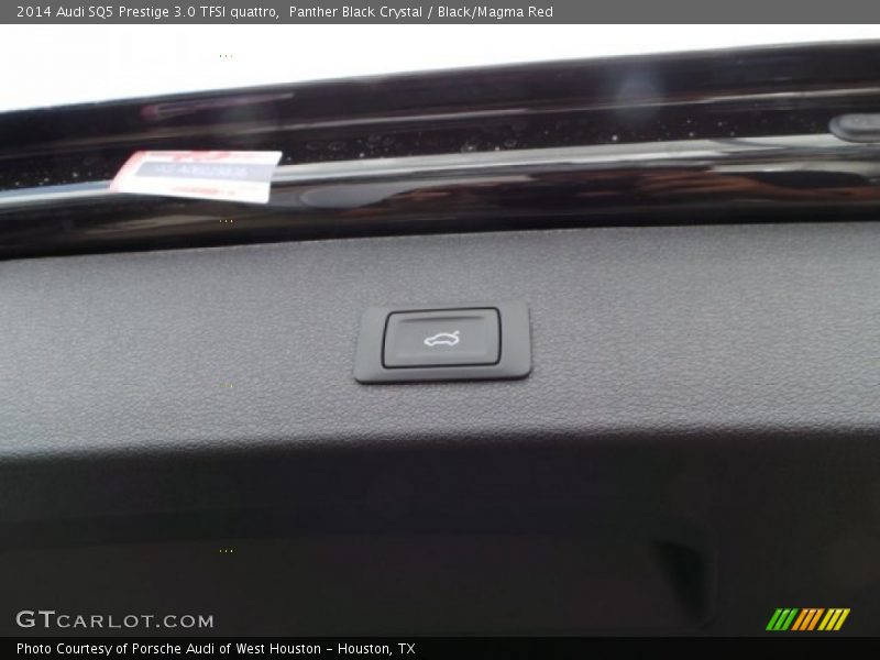 Panther Black Crystal / Black/Magma Red 2014 Audi SQ5 Prestige 3.0 TFSI quattro