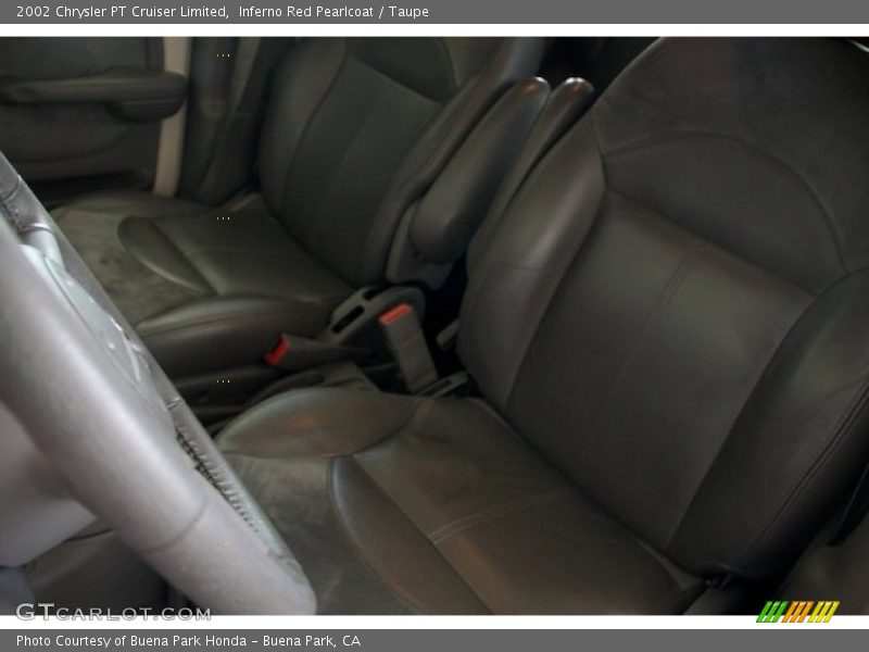 Inferno Red Pearlcoat / Taupe 2002 Chrysler PT Cruiser Limited