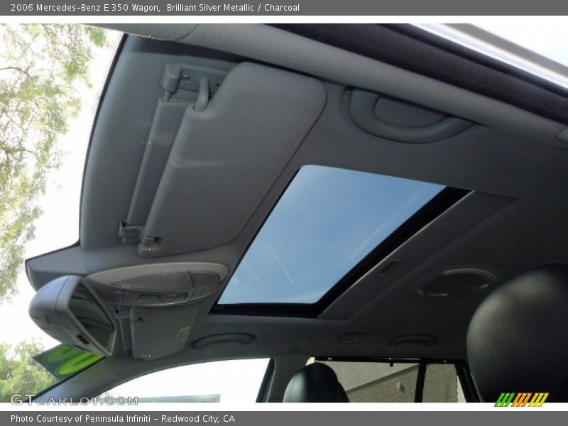 Brilliant Silver Metallic / Charcoal 2006 Mercedes-Benz E 350 Wagon